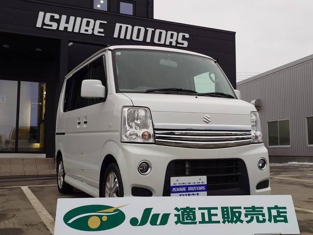 エブリイワゴン PZターボ 4WD 社外ナビ トランスミッター
