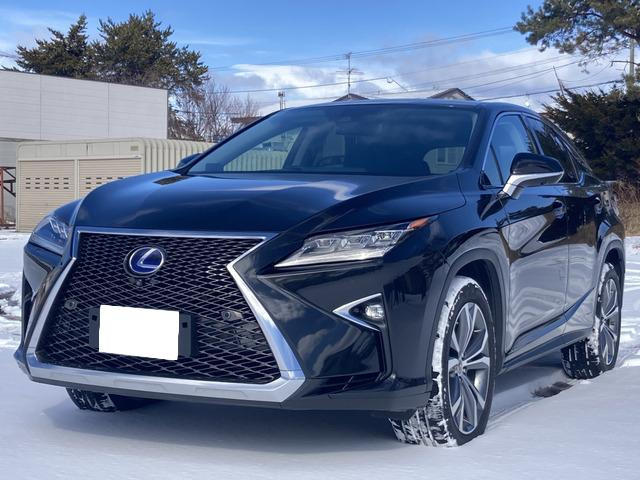 RX 450h バージョンL 4WD サンルーフ/スペアキー×2/純正エンスタ
