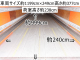 ギガ アルミバン 積載12500kg総重量22980kg大
