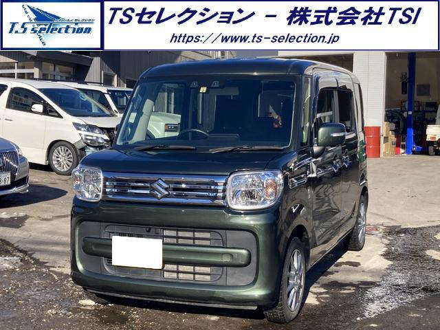 スペーシア ハイブリッド(HYBRID)  X 4WD ナビ/スマートキー/バックカメラ