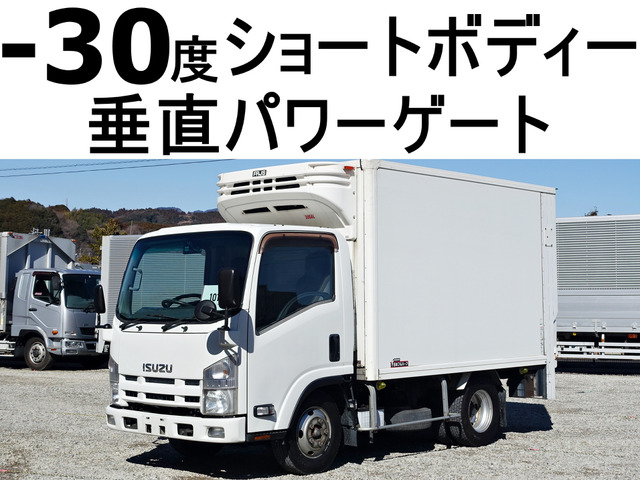エルフ 冷蔵冷凍車 低温冷蔵冷凍垂直パワーゲートハイキャブシ