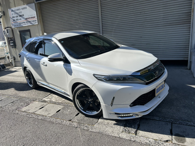 ハリアー 2.0 ターボ プレミアム 新品テイン車高調☆20インチアルミ☆