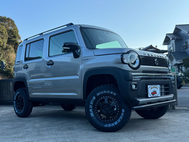ハスラー タフワイルド ターボ 4WD 構造変更 4インチリフトアップ!