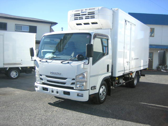 エルフ  2tロングワイド中温冷凍車・2室式