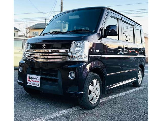 エブリイワゴン PZターボ 両側スライド・片側電動 ナビ TV