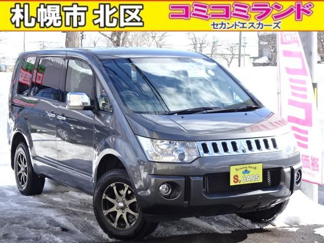 デリカD:5 2.4 G プレミアム 4WD 保証1年 Wパワスラ Pゲート ナビ