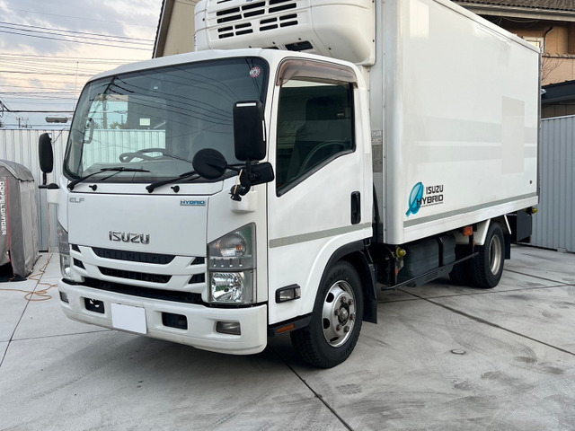 エルフ 冷蔵冷凍車 中温設定東プレ製ワイドロング車検付き