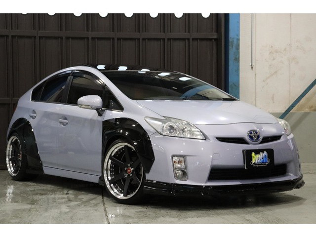 プリウス  S SR ワイドボディーkit WORK19AW 車高調