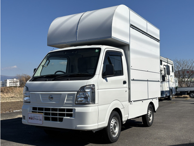クリッパートラック キッチンカー シンク3個 タンク2個 換気扇 外部電源 フローリン...