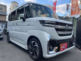 スペーシアカスタム  カスタム ハイブリッド XSターボ 8インチナビTV