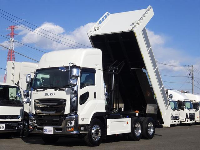 ギガ ダンプ ハイルーフ 自動シート 7MT