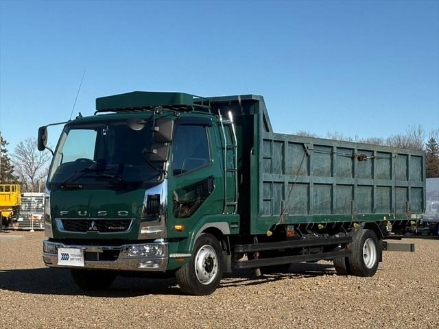 ファイター  平ボディ スクラップ用コンテナボデー付