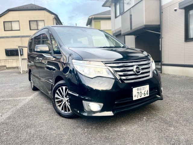 セレナ 2.0 ハイウェイスター S-HYBRID フリップモニター/ドライブレコーダー