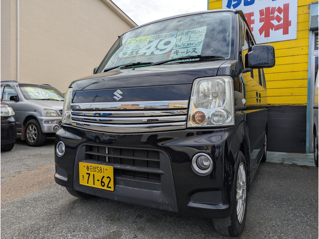 諸経費込 エブリイワゴン 言い合い PZターボ 車検8年11月 4速AT