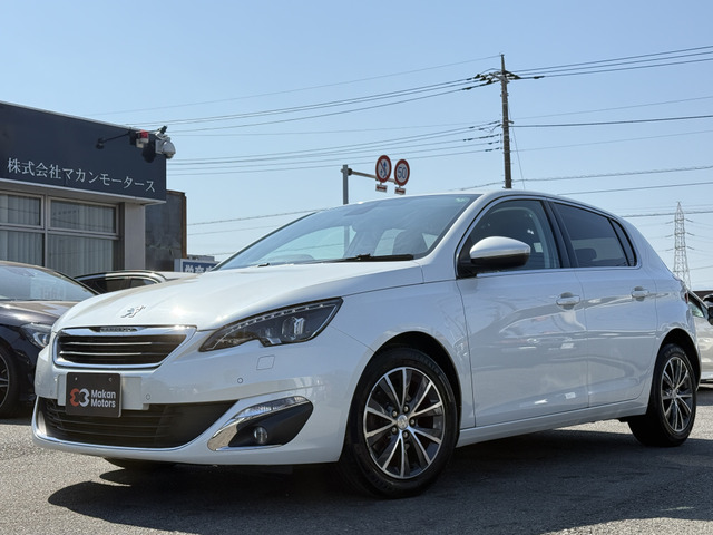 308 アリュール ブルーHDi ディーゼル ディスプレイAV Bカメラ ETC