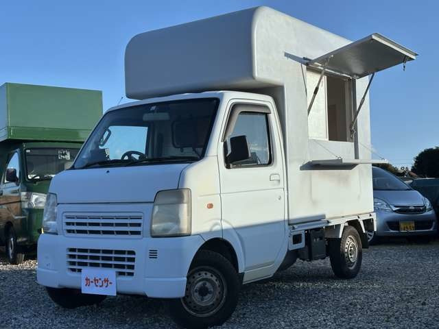 キャリイ  660KC AC/PSベースキッチンカー AT ETC Bカメ 電源引込