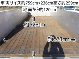 ファイター  増トン積載7.9t平ボディー