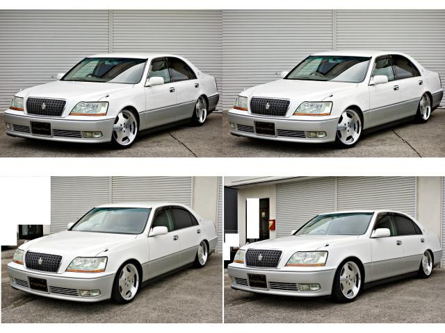 トヨタ クラウンマジェスタ 3.0 Aタイプ 新品WORK18インチ 新品車高調