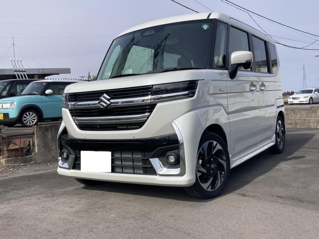 スペーシアカスタム ハイブリッド(HYBRID)  XS ハンドルヒータ ヘッドアップディスプ...