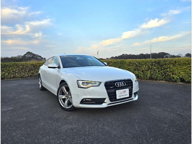 A5スポーツバック 2.0 TFSI クワトロ 4WD 後期 黒革シート シートヒーター デイライ...