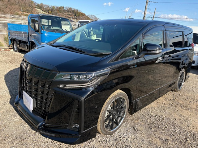 アルファードハイブリッド  ハイブリッド SR Cパッケージ E-Four 4WD 黒革Pシート DTV