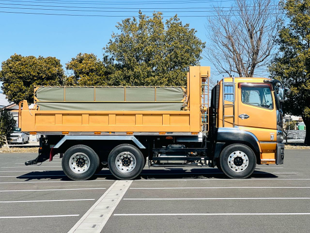 グレートダンプ 三菱スーパーグレート ダンプ 2PG-FV70HX（3840