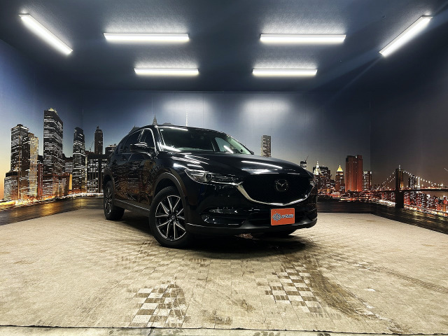 CX-5 2.2 XD Lパッケージ 禁煙車 黒本革 バック&サイドカメラ