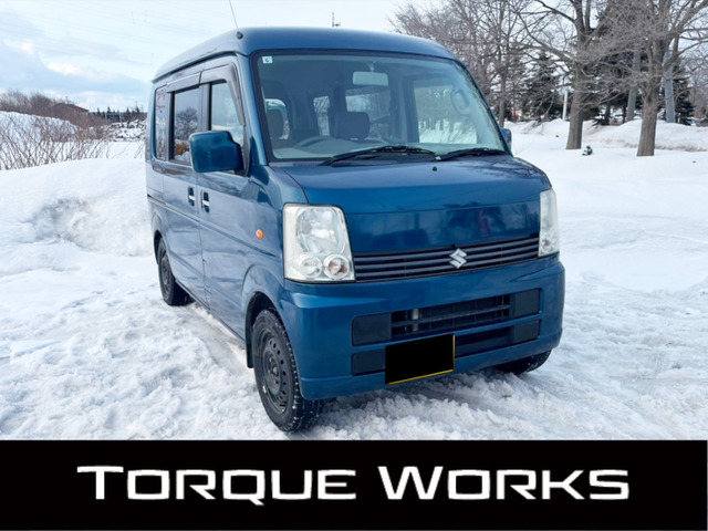 エブリイワゴン JPハイルーフ 4WD 人気の軽バン!
