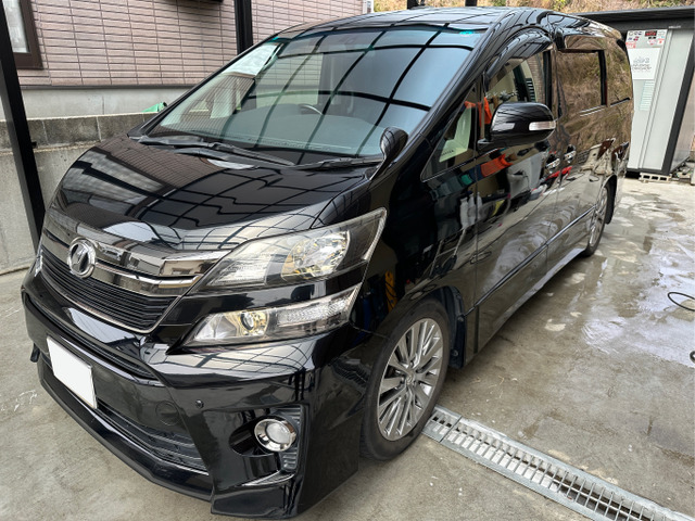 ヴェルファイア 2.4 Z ゴールデンアイズII サンルーフ アルパインナビ後席モニター