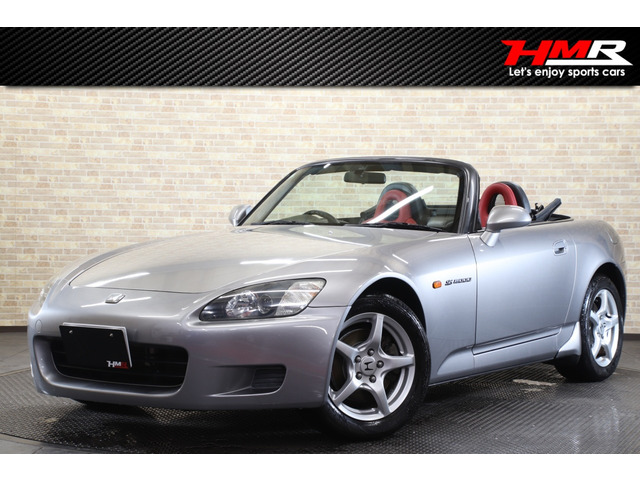 S2000 2.0 オプション赤革シート 社外ガラス幌