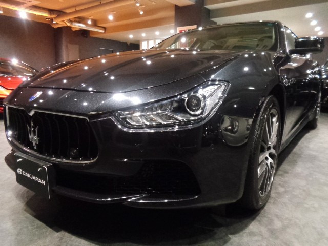 ギブリ S 3.0V6ツインターボ8速パドルS白革ウ