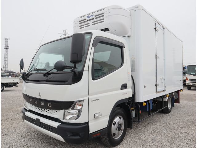 キャンター  低温冷凍車 高床 ワイドロング