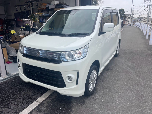 ワゴンRスティングレー ハイブリッド(HYBRID) X 新品コンビハンドル&シートカバー