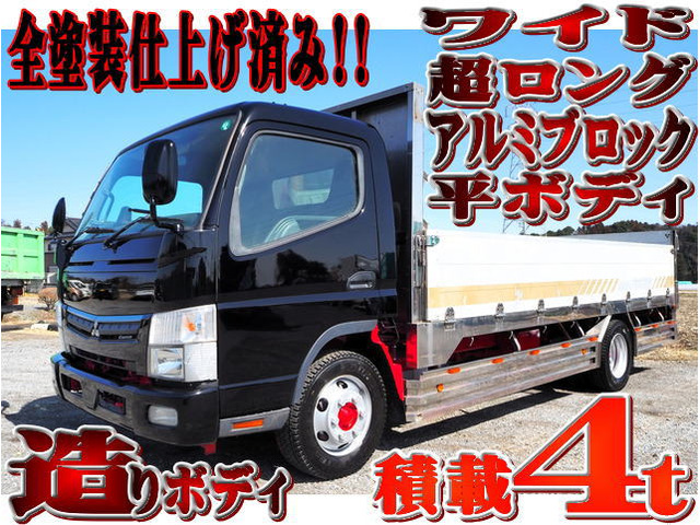 キャンター  ワイド超ロング 造りボディ 積載4t
