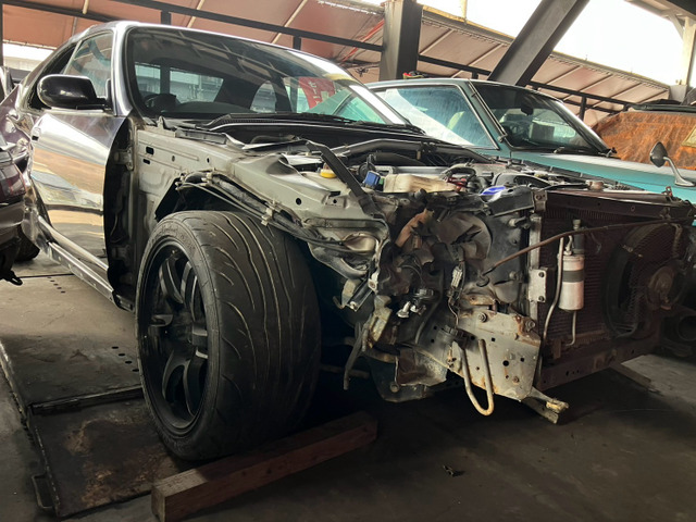 スカイラインGT-R 2.6 4WD 不動車 部品取ミッドナイトパープル現状渡