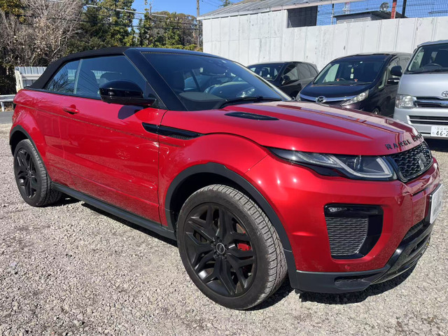 レンジローバーイヴォークコンバーチブル HSE ダイナミック 4WD 