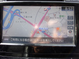 純正メモリーナビは7インチタッチパネル。