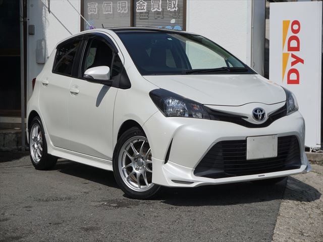 ヴィッツ 1.3 TRD スポーツパッケージ 禁煙車ルーフブラックスポイラーオイルキャ