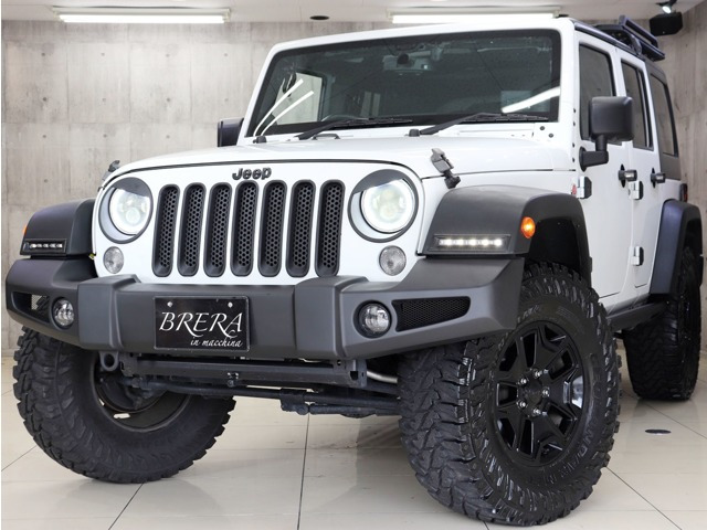 ラングラー アンリミテッド スポーツ 4WD リフトUP社外AWル-フラックTVナビ