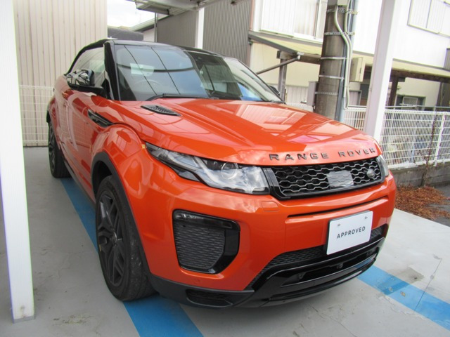 レンジローバーイヴォークコンバーチブル HSE ダイナミック 4WD 認定中古車