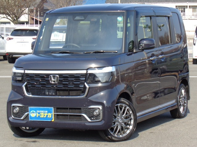 N-BOXカスタム ターボ 純正9型コネクトナビ マルチビューカメラ