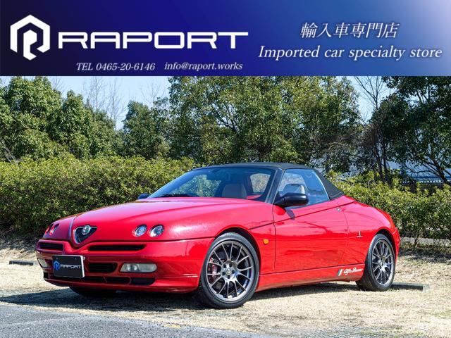 アルファスパイダー 3.0 V6 24V 6速MT ETC MOMO製レザーシート