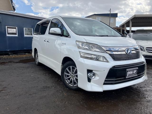 ヴェルファイアハイブリッド 2.4 ZR 4WD ETC ナビ TV 両側電動スライドドア
