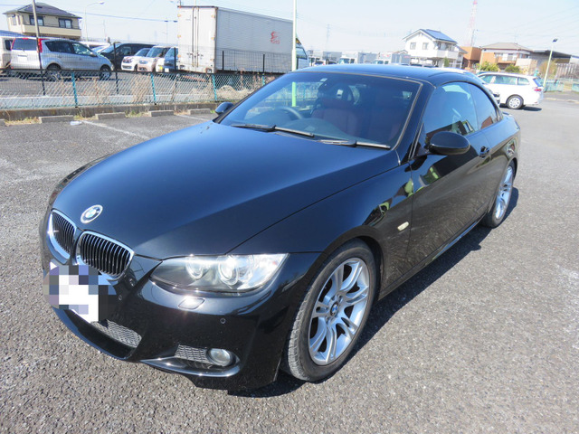 3シリーズカブリオレ 335i Mスポーツパッケージ 純正ナビ 赤革シート