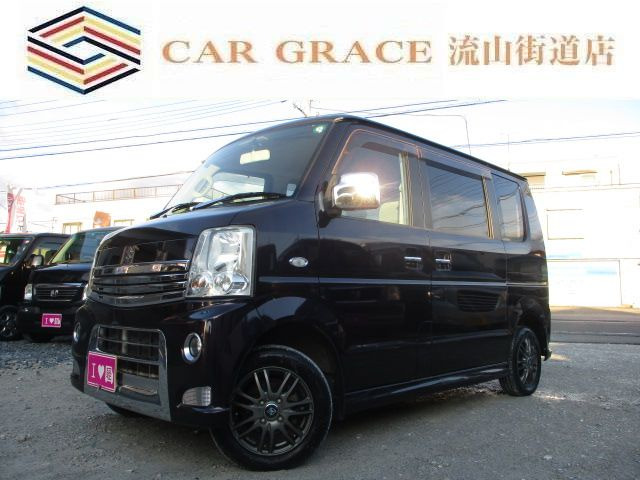 エブリイワゴン PZターボ 車検R8.5 ナビ TV パワスラ AW