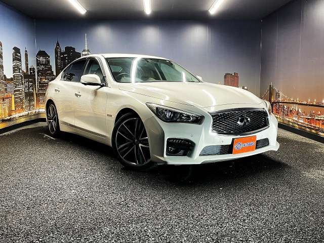 スカイライン 3.5 350GT ハイブリッド タイプSP ベージュ本革