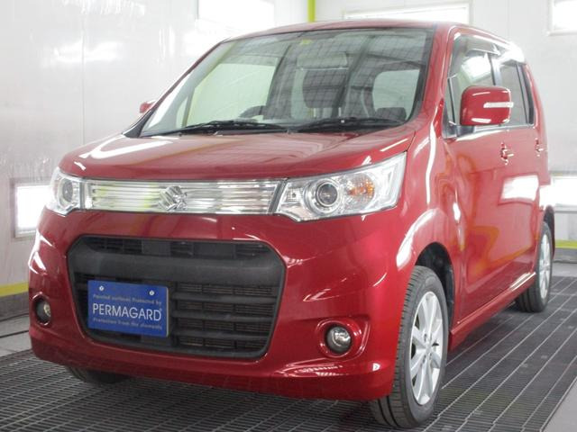 ワゴンRスティングレー X ワンオーナー 禁煙車 フルセグTVナビ