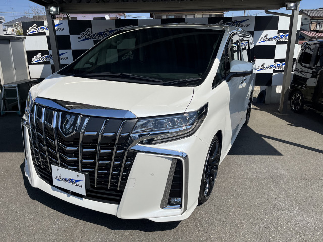 アルファード 2.5 S Cパッケージ 社外アルミ 車高調 サンルーフ Dミラー