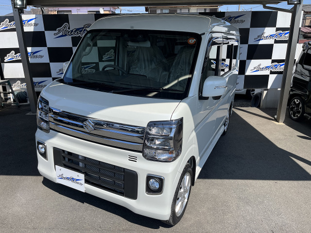 エブリイワゴン PZターボスペシャル ハイルーフ 届出済未使用車 LEDヘッドライト