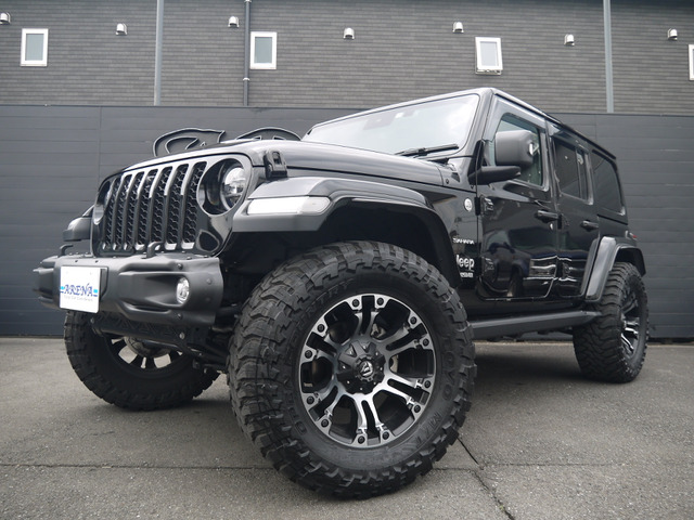 ラングラー アンリミテッド サハラ 2.0L 4WD 1オーナー・リフトアップ